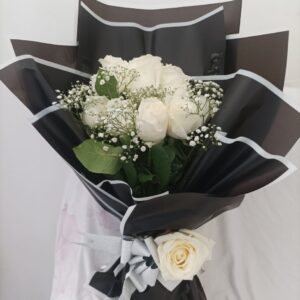 White Rose Bunch