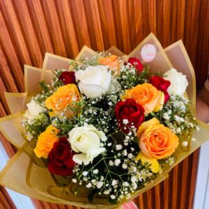 Mix Color Roses Bunch