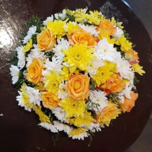 Orange Color Family Wreath