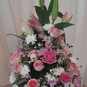 PINK FLOWER POT